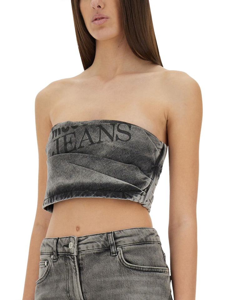 Moschino Jeans Top - Grigio | Wanan Luxury