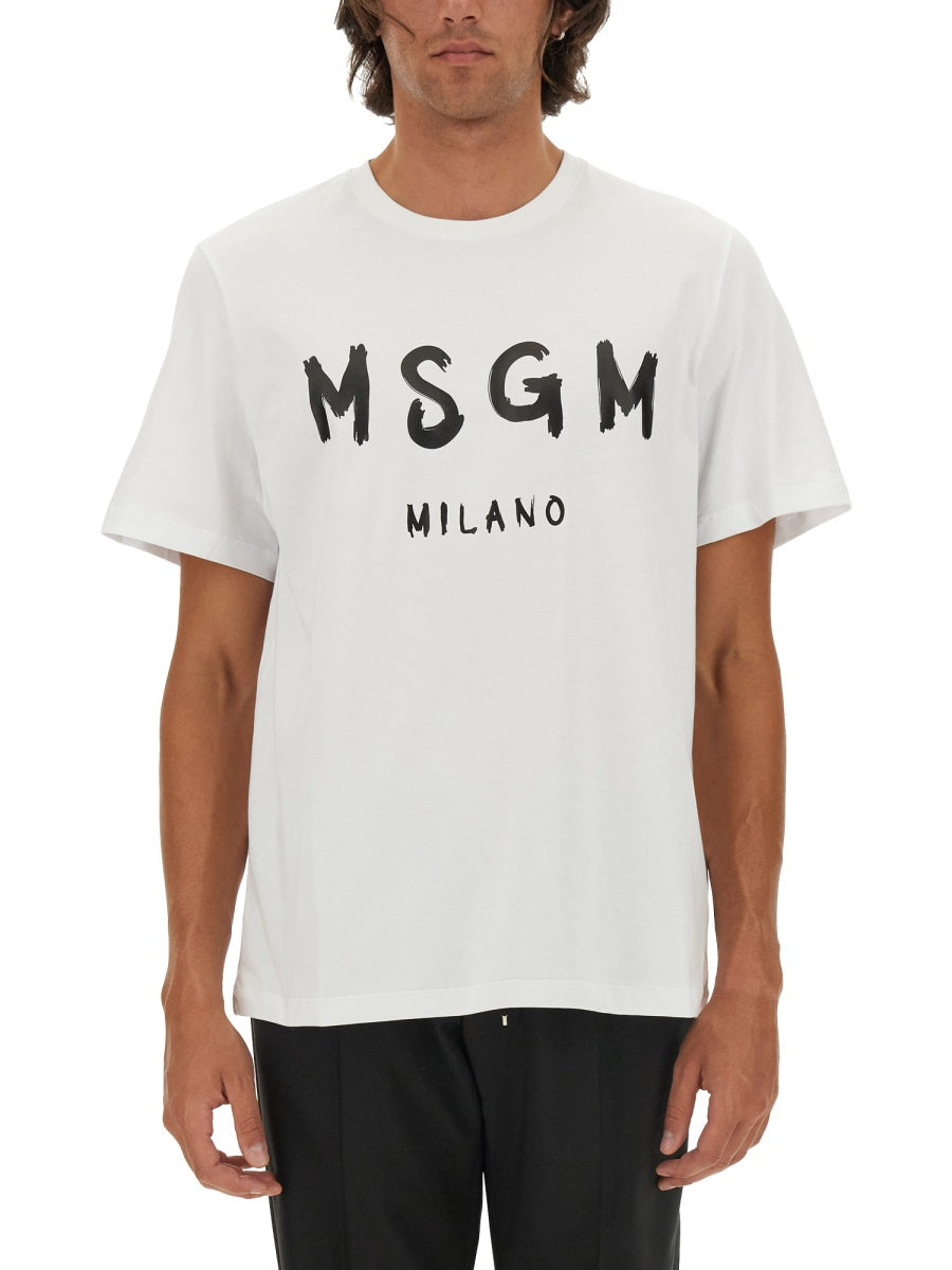 MSGM T shirt - Bianco | Wanan Luxury
