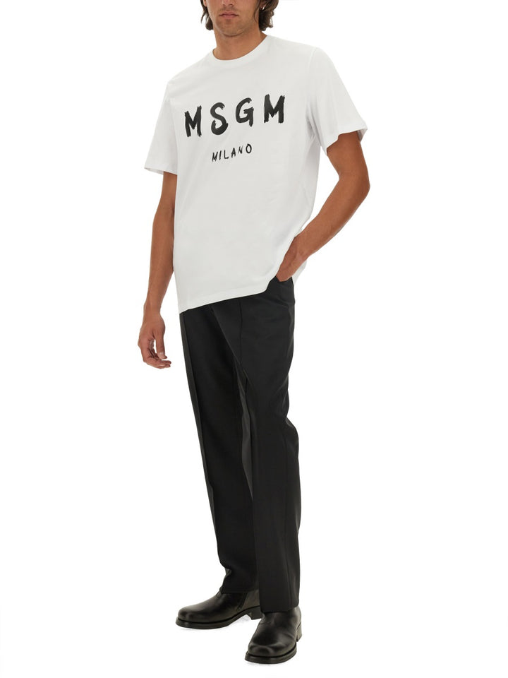 MSGM T shirt - Bianco | Wanan Luxury