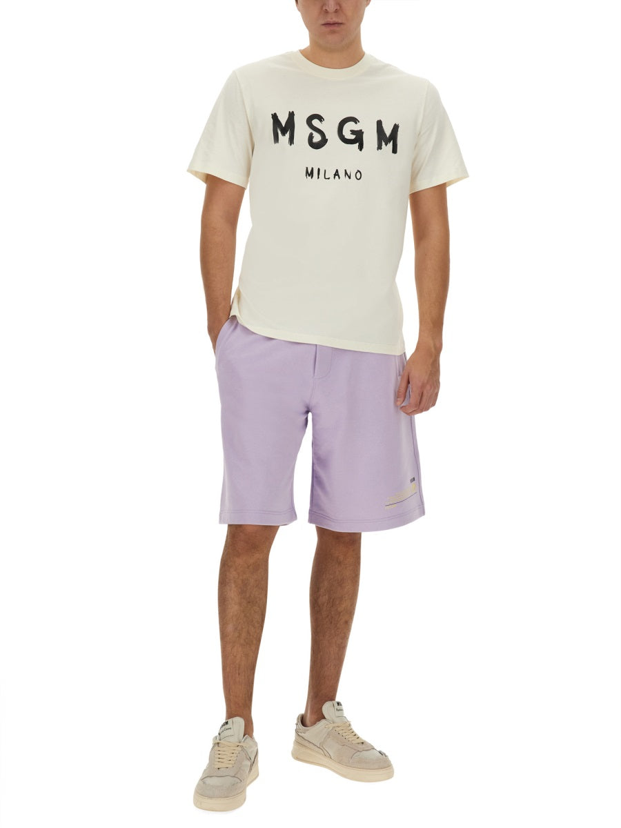 MSGM T shirt - Bianco | Wanan Luxury