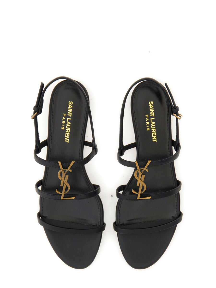 Saint Laurent Sandali - Nero | Wanan Luxury
