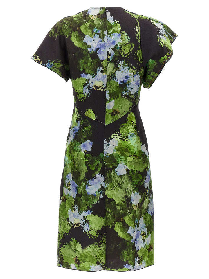 Victoria Beckham Floral Printed Dress Abiti - Multicolor | 8165e3e5eda6619272052ed5368405ddcd35cd79