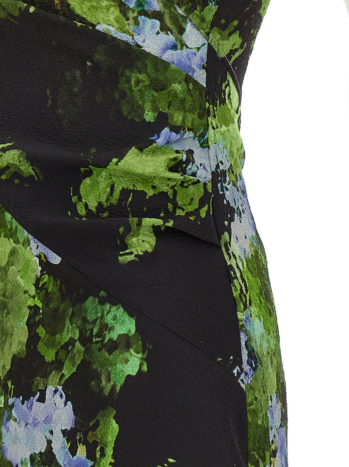 Victoria Beckham Floral Printed Dress Abiti - Multicolor | 5c9d4c19c44515d199ff4f9abfc471bce5bd1cc3