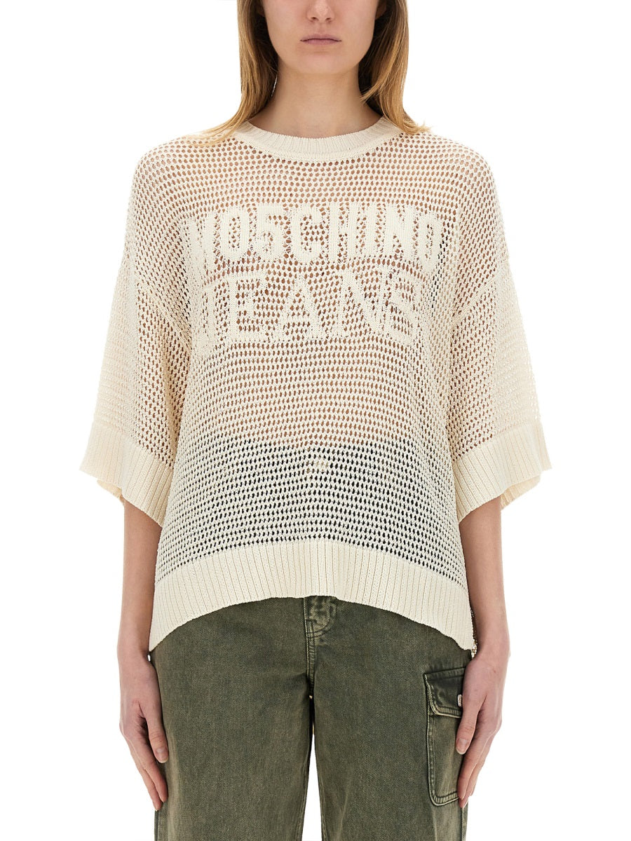 Moschino Jeans Maglioni - Bianco | Wanan Luxury