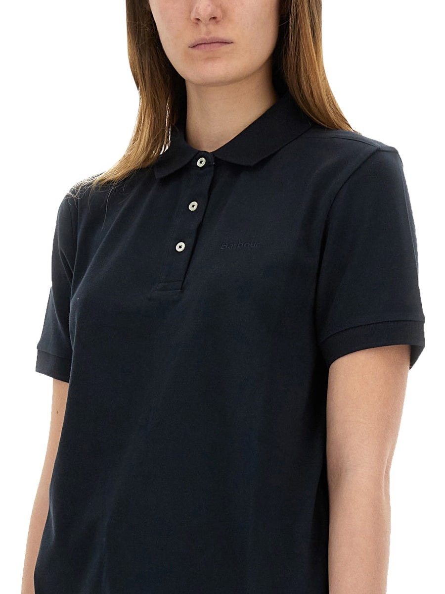 Barbour Polo - Blu | Wanan Luxury