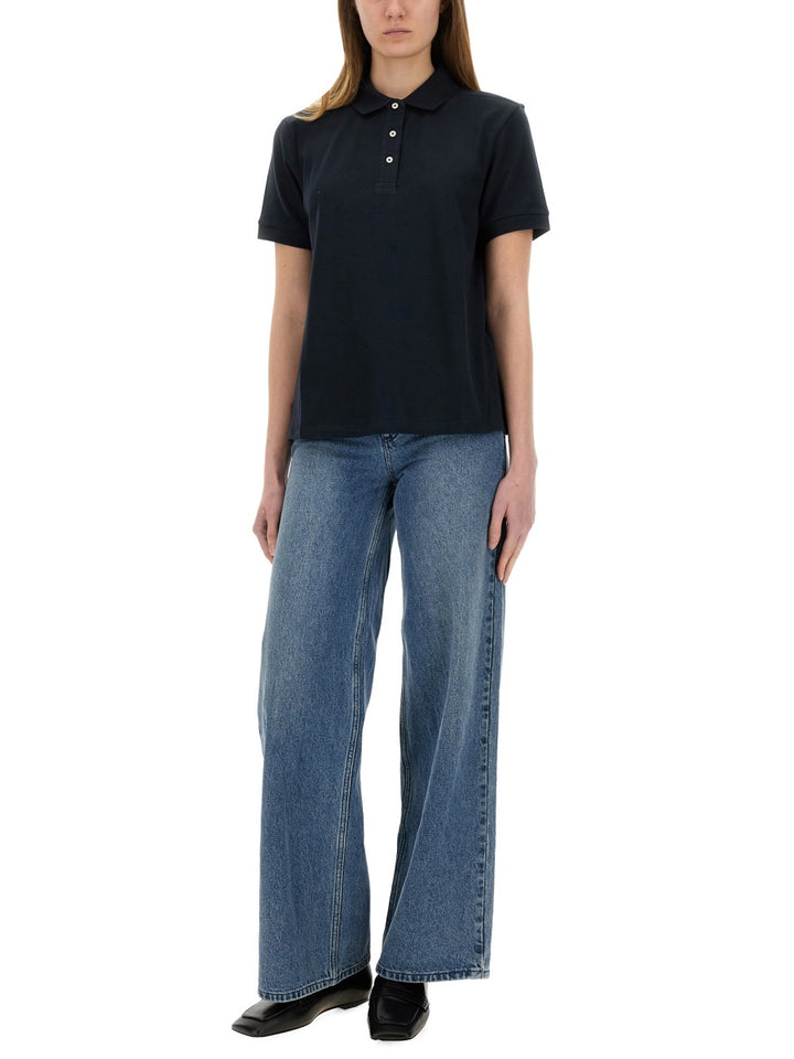 Barbour Polo - Blu | Wanan Luxury