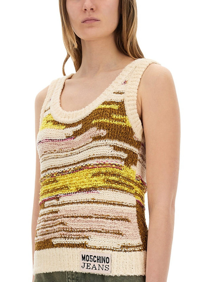 Moschino Jeans Top - Multcolor | Wanan Luxury