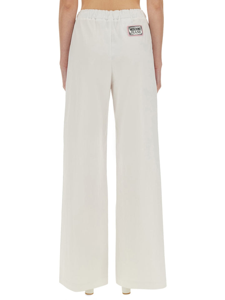 Moschino Jeans Pantaloni - White | 41e6f6f5eceb8e76234c09f8d98024a8df16b89e