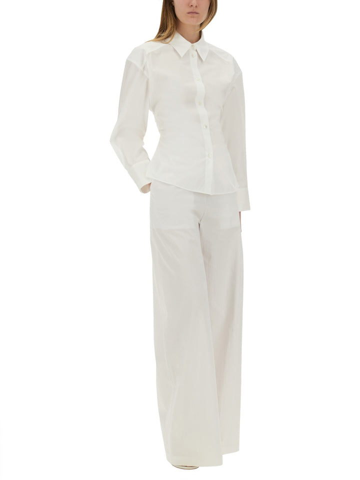 Moschino Jeans Pantaloni - White | 3329a4348ca0c11b56ec78bcb590f90dc2fb26bd