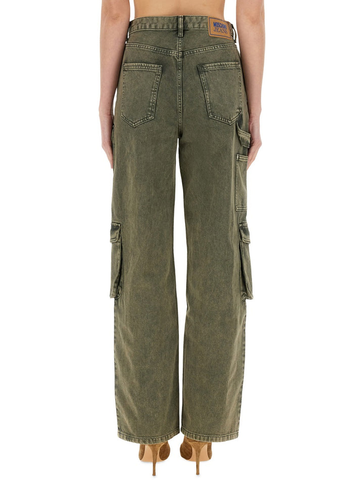 Moschino Jeans Jeans - Military Green | 0bcd3fa00fec68771e759bf5b140f6c045997246