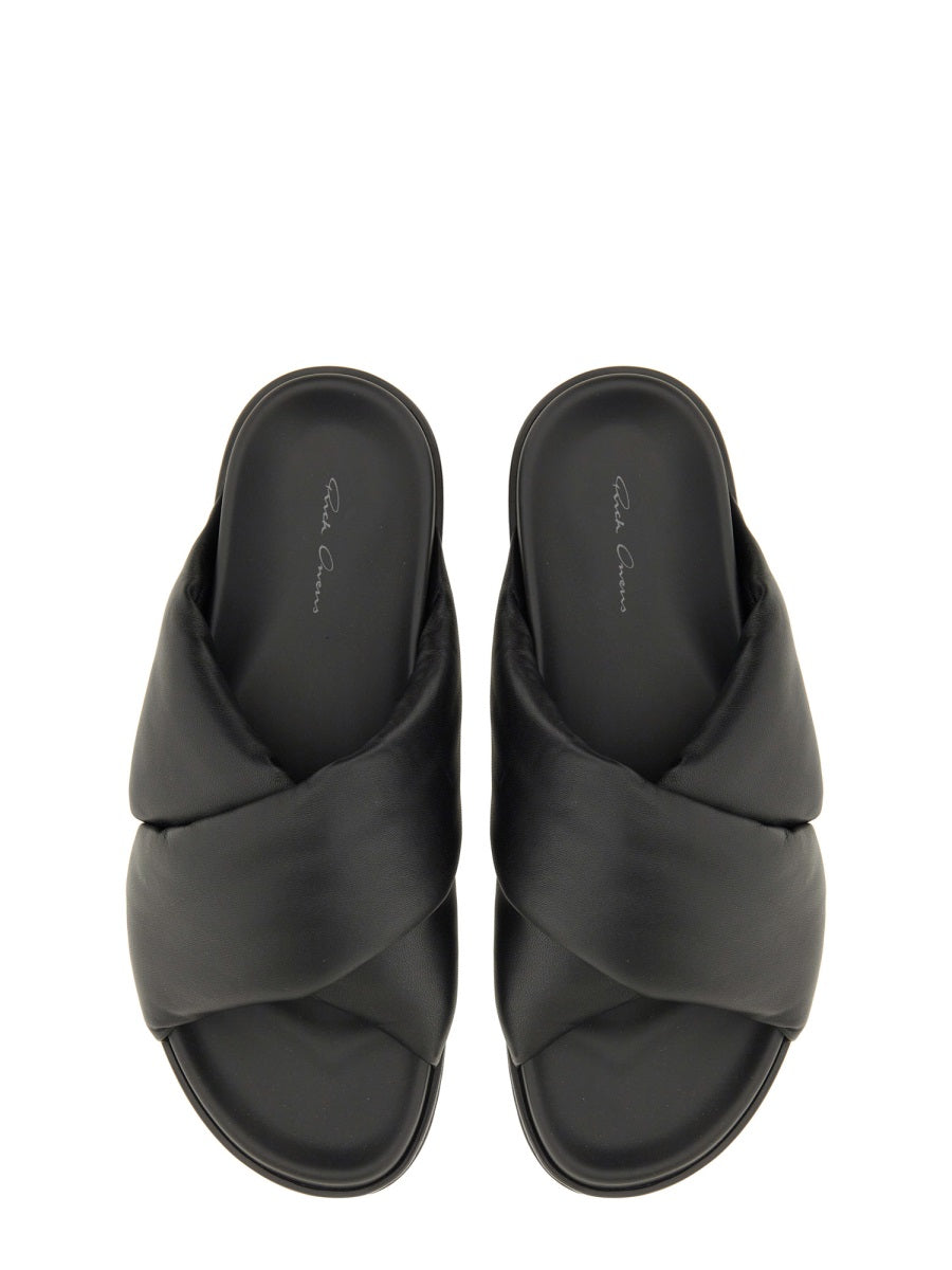 Rick Owens Sandali - Nero | Wanan Luxury