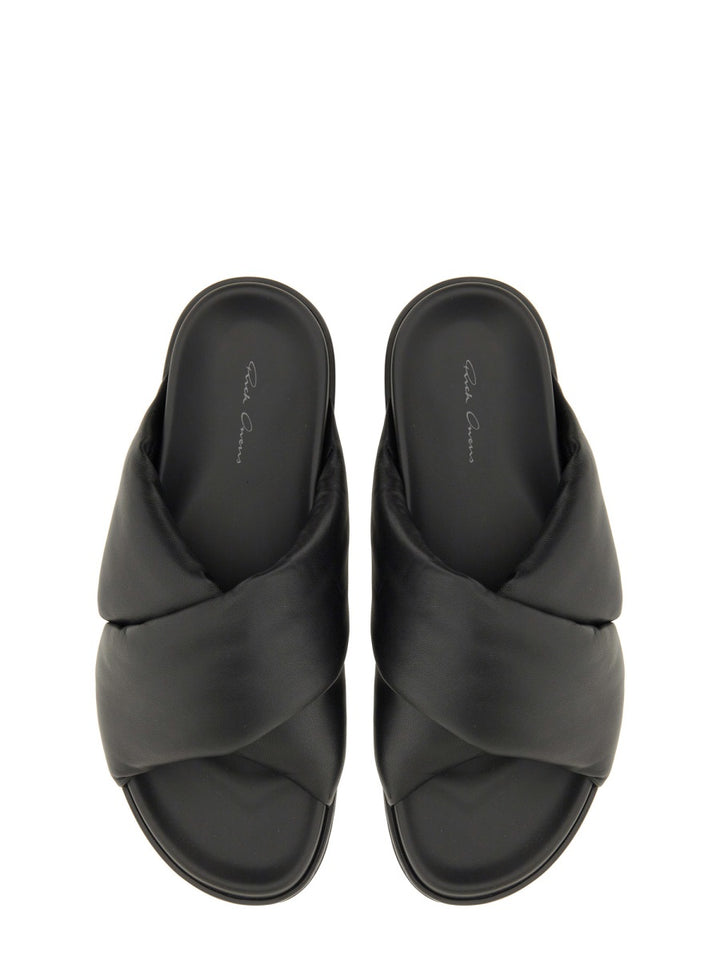 Rick Owens Sandali - Nero | Wanan Luxury