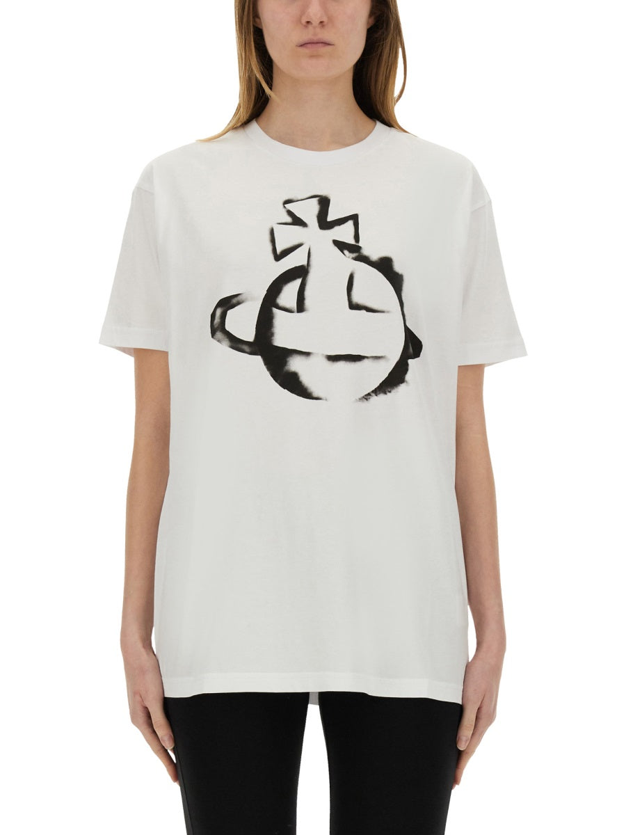 Vivienne Westwood T shirt - Bianco | Wanan Luxury