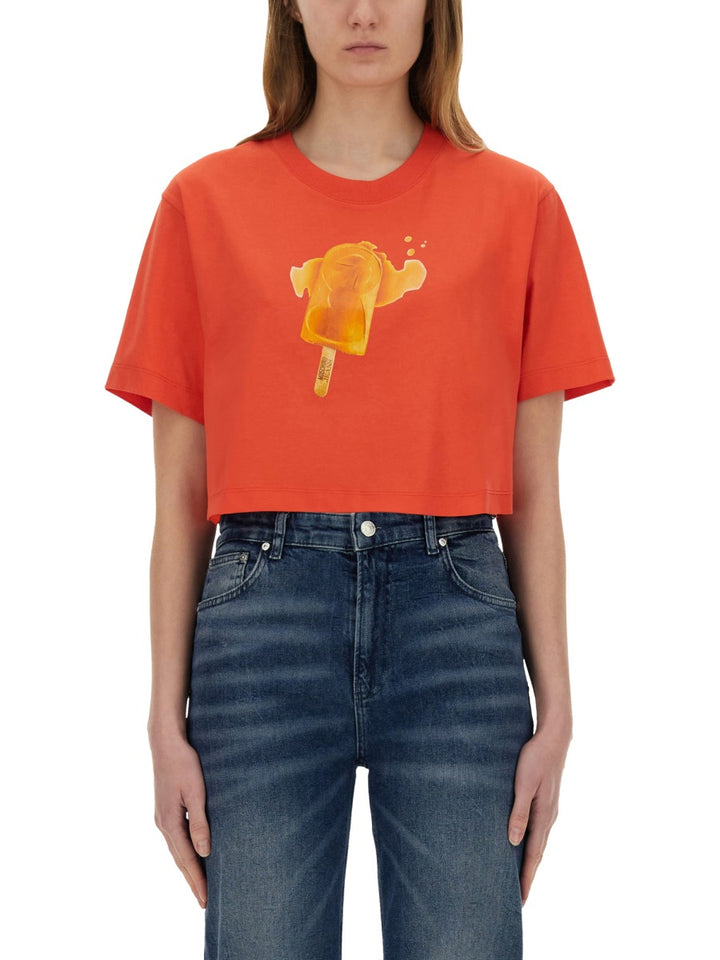 Moschino Jeans T shirt - Rosso | Wanan Luxury