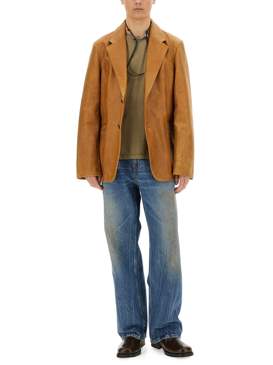 Our Legacy Capi in Pelle - Brown | db19725b134b827a0b171ec17977a8709a4df962