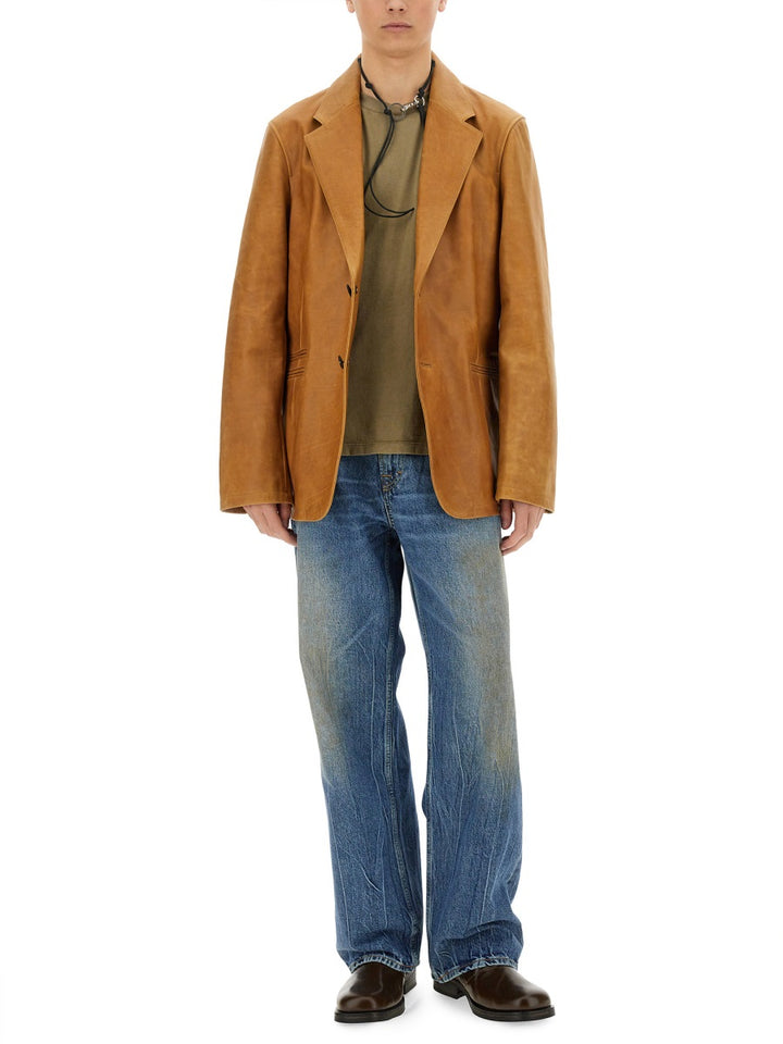 Our Legacy Capi in Pelle - Brown | db19725b134b827a0b171ec17977a8709a4df962