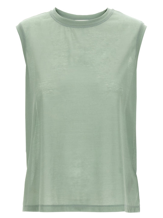 Logo Embroidery Top Top Verde