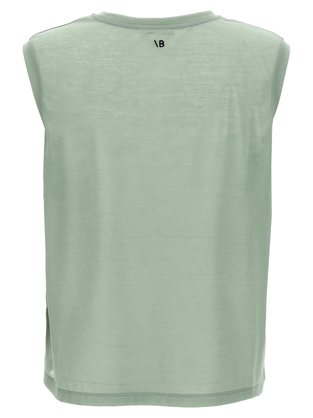 Victoria Beckham Logo Embroidery Top Top - Verde | 84129c2c36e8508906de035fa8e66c2d6d321e1e