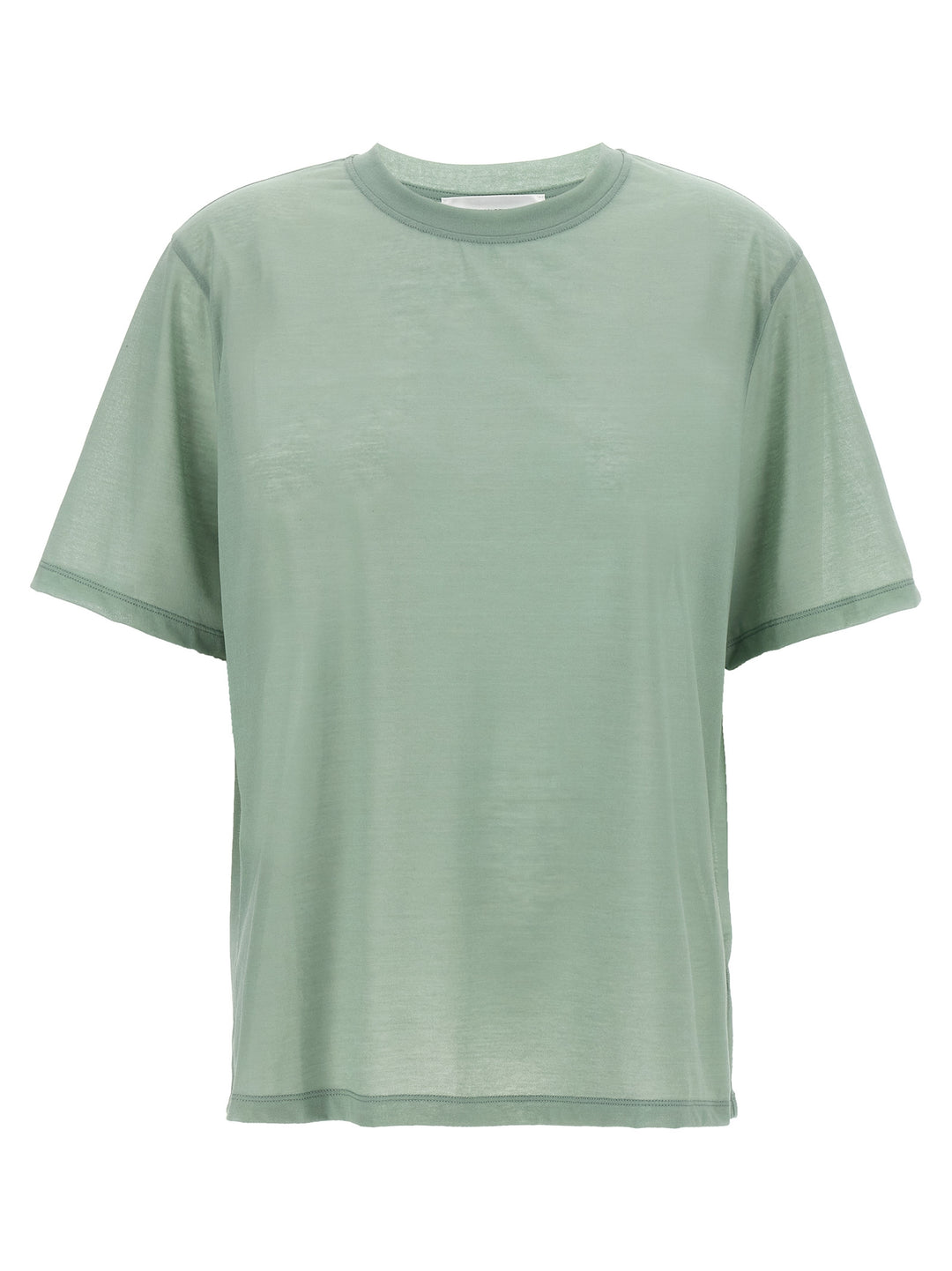 Victoria Beckham Logo Embroidery T shirt - Verde | 2b023c8ce2a1d3285319cf418447d57e669fb0f0