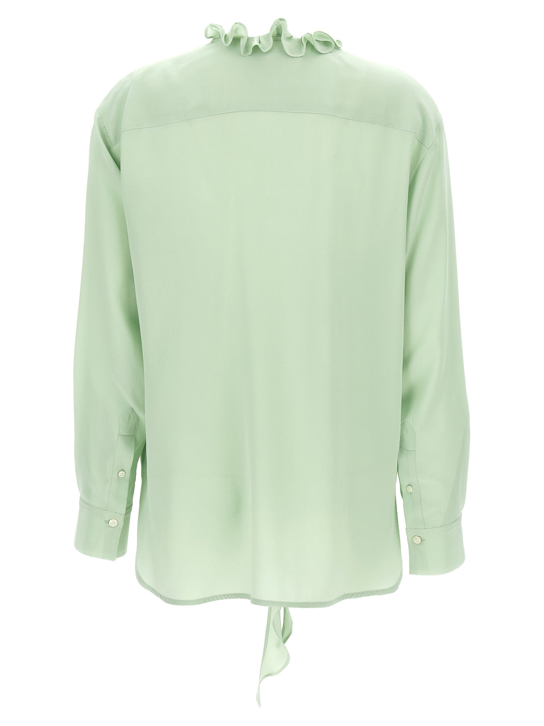 Victoria Beckham Ruffle Camicie - Verde | fc36c0d0989e782c160527bc5df9e0af61fe5db2