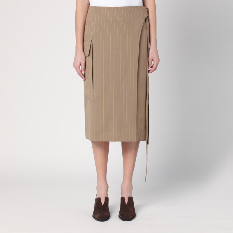 Victoria Beckham Gonne - Beige | 1c591823e172260dac40639af28650d90b7f111d
