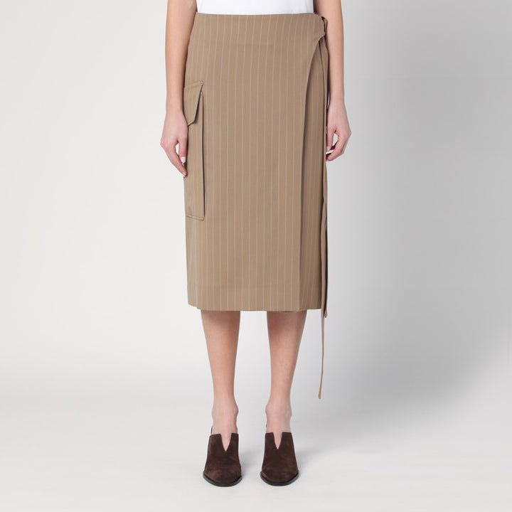 Victoria Beckham Gonne - Beige | 1c591823e172260dac40639af28650d90b7f111d