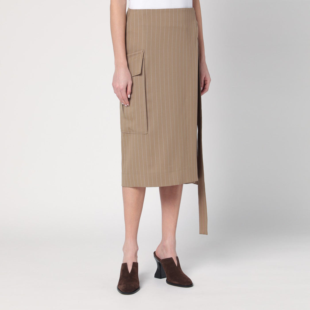 Victoria Beckham Gonne - Beige | 10679f2a4be1c1f71d0a6a4d4476b2120162d5cf