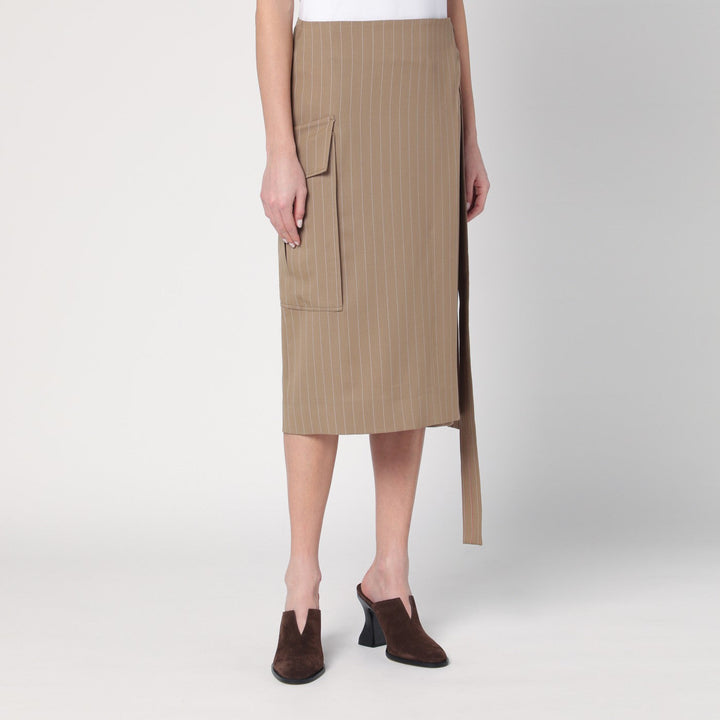 Victoria Beckham Gonne - Beige | 10679f2a4be1c1f71d0a6a4d4476b2120162d5cf