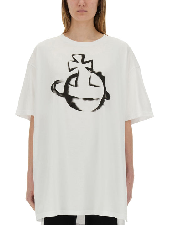 "Stencil Orb" Oversized T-Shirt