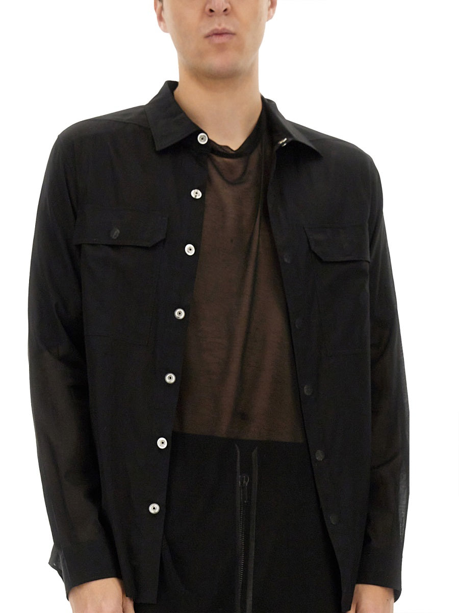 Rick Owens Camicie - Nero | Wanan Luxury