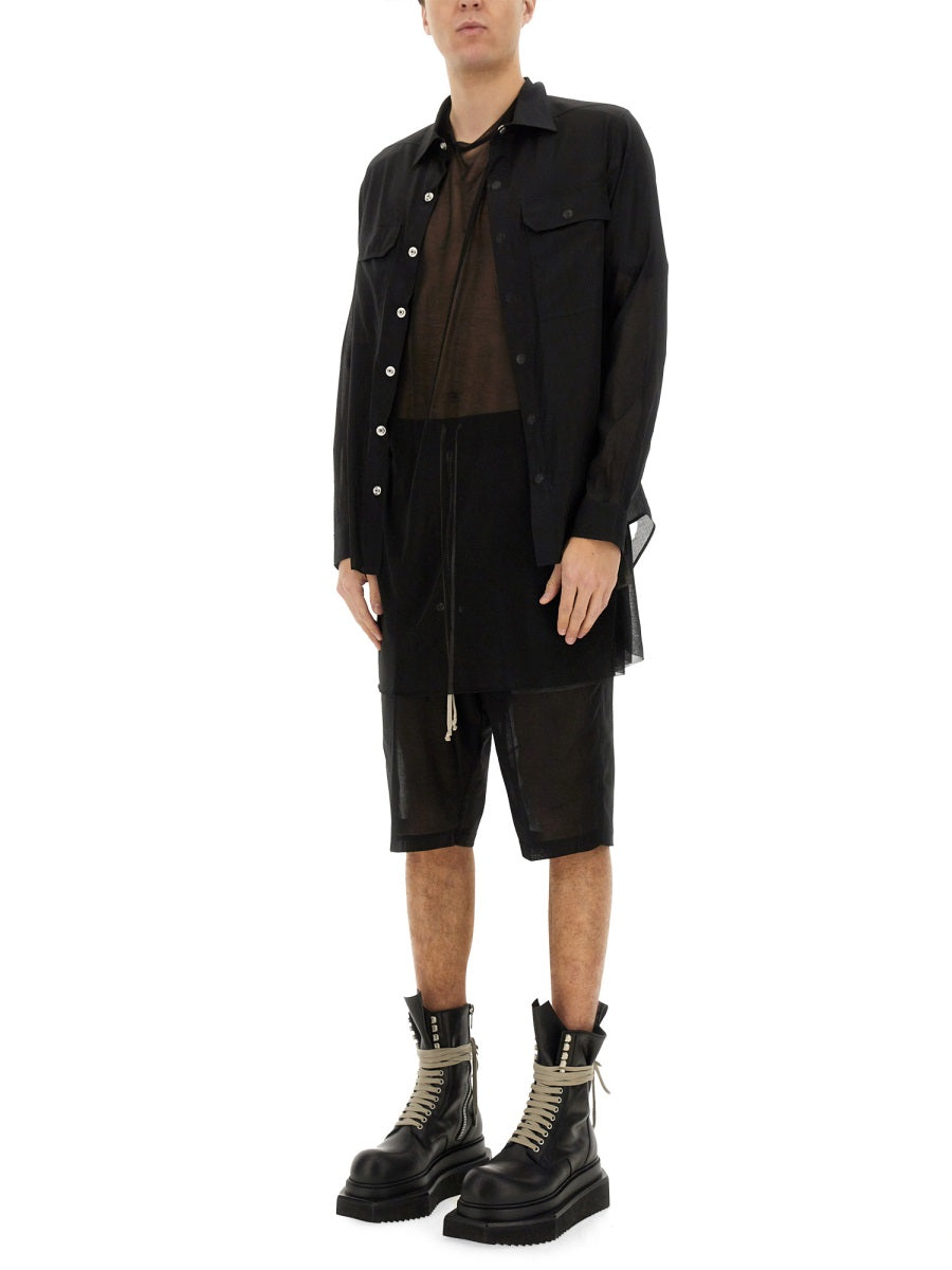 Rick Owens Camicie - Nero | Wanan Luxury