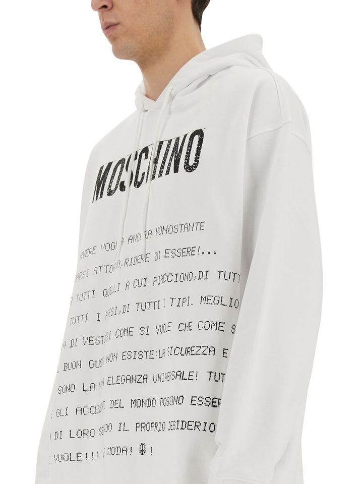 Moschino Felpe - Bianco | Wanan Luxury