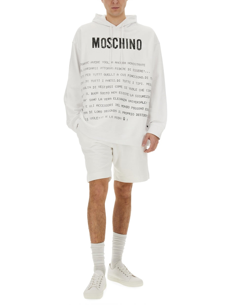 Moschino Felpe - Bianco | Wanan Luxury
