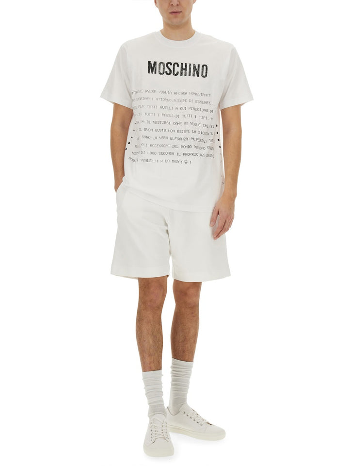 Moschino T shirt - Bianco | Wanan Luxury