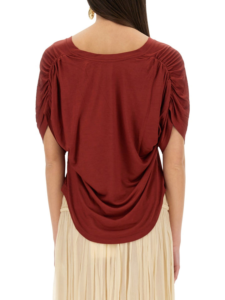 Isabel Marant Top - Rosso | Wanan Luxury
