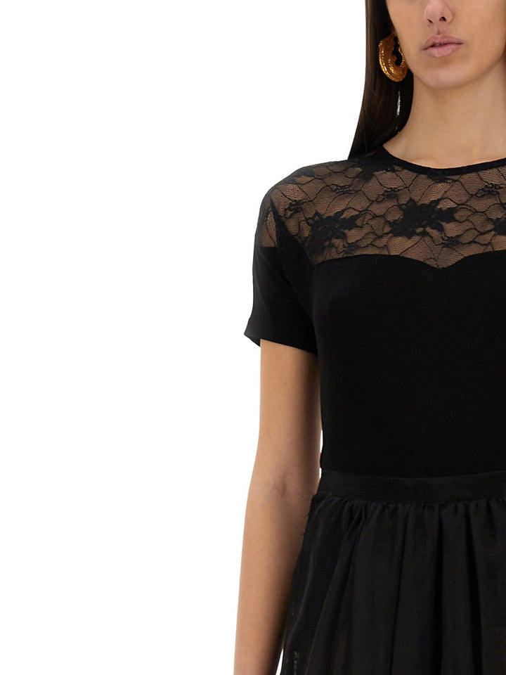 Nina Ricci Top - Nero | Wanan Luxury