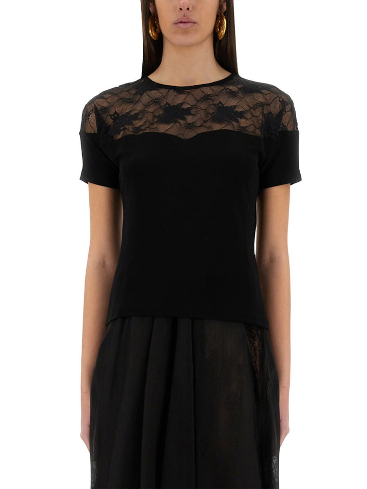 Nina Ricci Top - Nero | Wanan Luxury