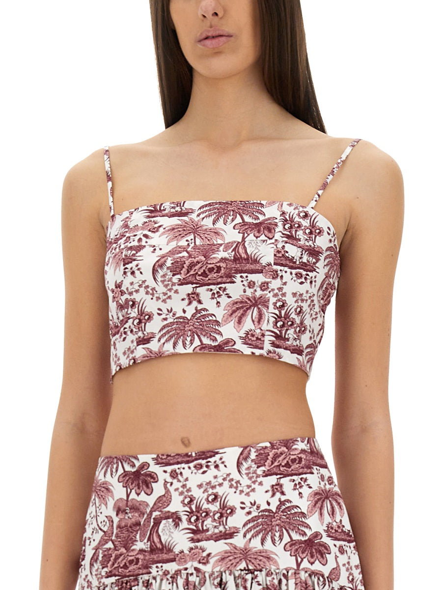 Staud Top - Bordeaux | Wanan Luxury