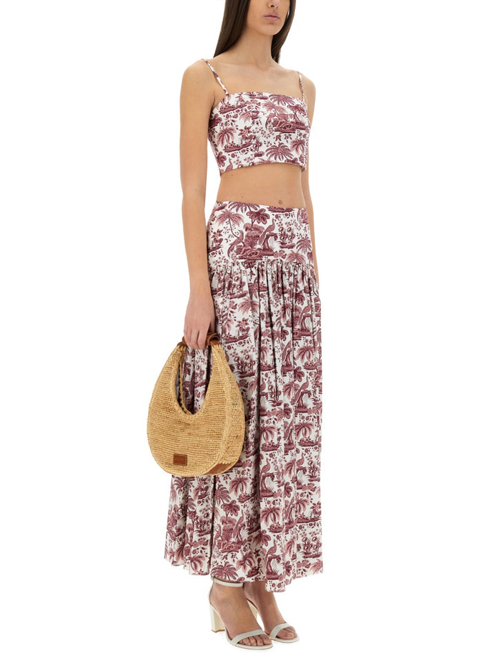 Staud Top - Bordeaux | Wanan Luxury