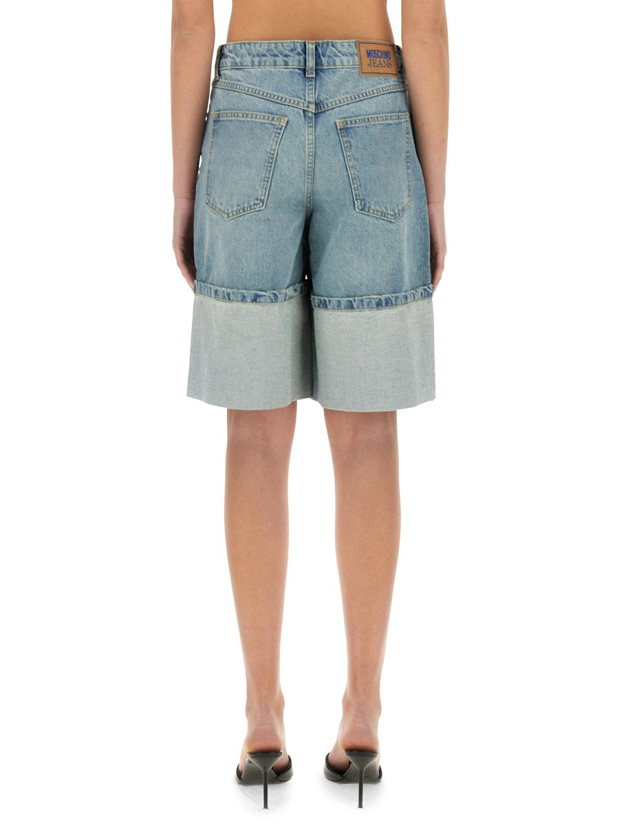 Moschino Jeans Shorts - Blu | Wanan Luxury
