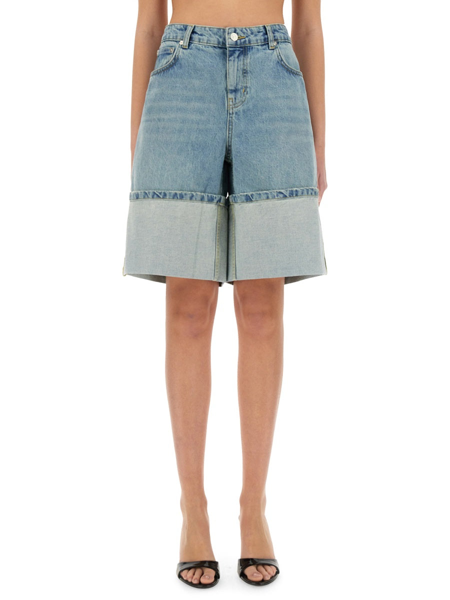 Moschino Jeans Shorts - Blu | Wanan Luxury