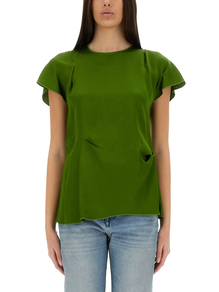 Victoria Beckham Top - Verde | Wanan Luxury