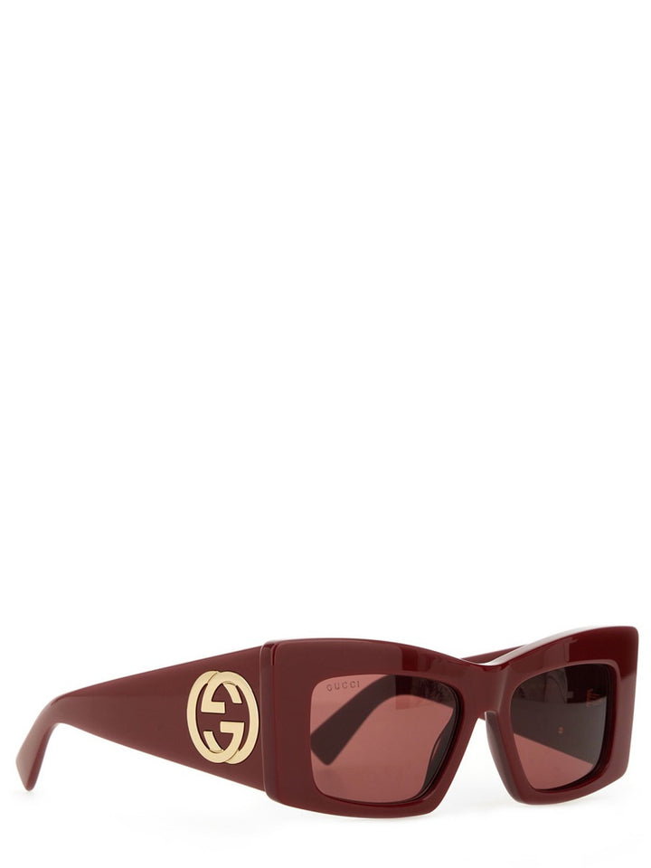 Gucci Occhiali da Sole - Red | ac224fd706f7f5bf24e6292052b624b8f9bee54a