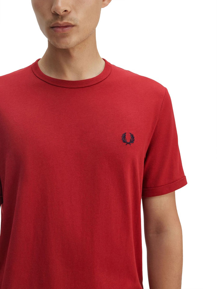 Fred Perry T shirt - Rosso | Wanan Luxury