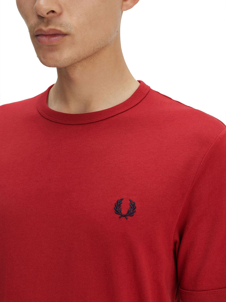 Fred Perry T shirt - Rosso | Wanan Luxury