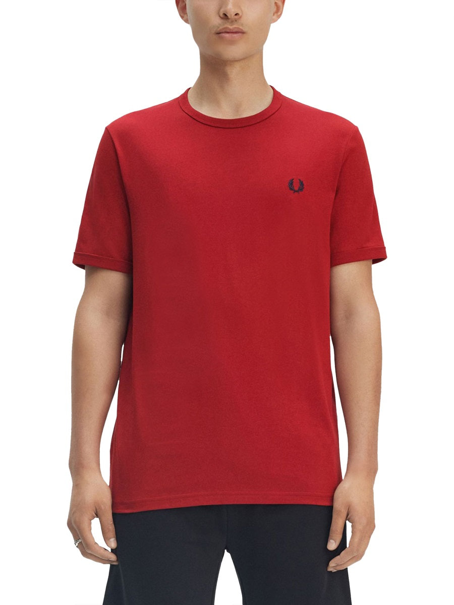 Fred Perry T shirt - Rosso | Wanan Luxury