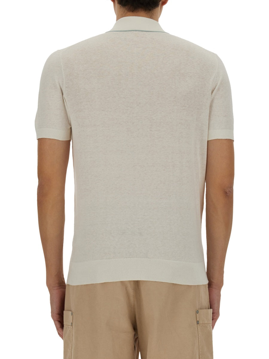 Moose Knuckles Polo - Bianco | Wanan Luxury