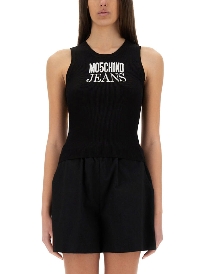 Moschino Jeans Top - Nero | Wanan Luxury