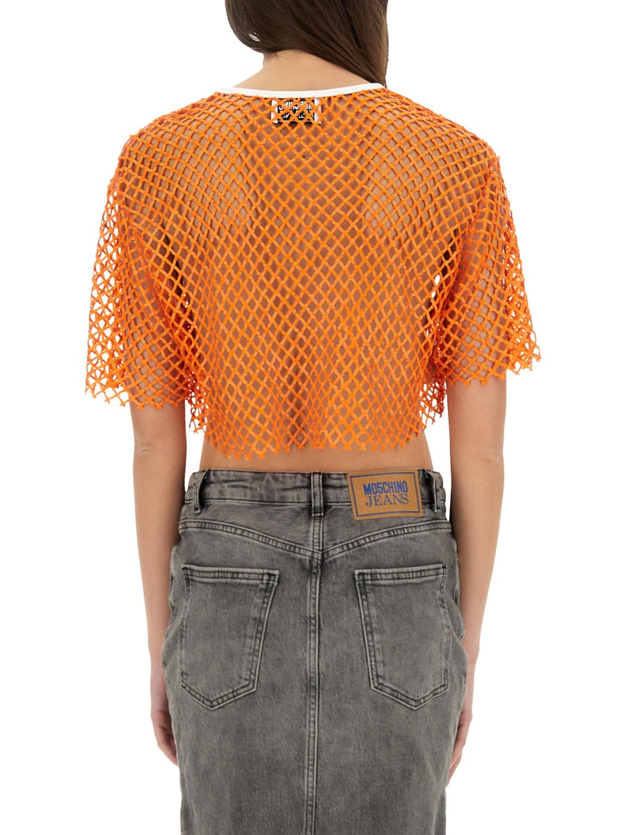 Moschino Jeans Top - Arancione | Wanan Luxury