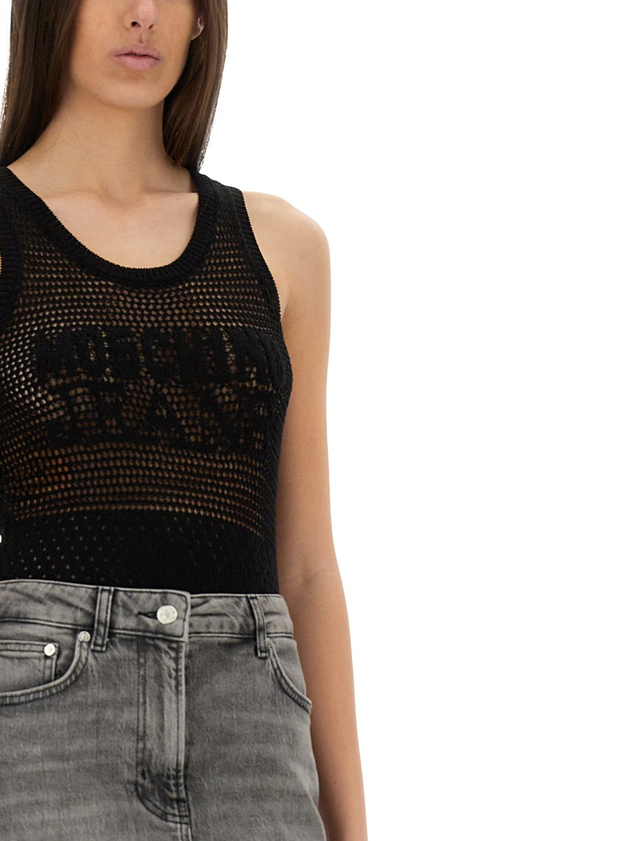 Moschino Jeans Top - Nero | Wanan Luxury